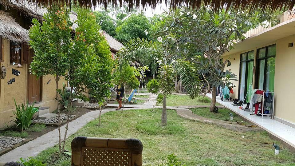 Baleku Homestay Trawangan Гили Траванган Экстерьер фото