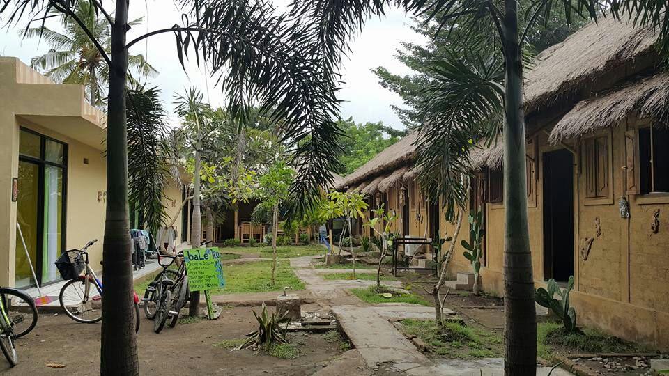 Baleku Homestay Trawangan Гили Траванган Экстерьер фото